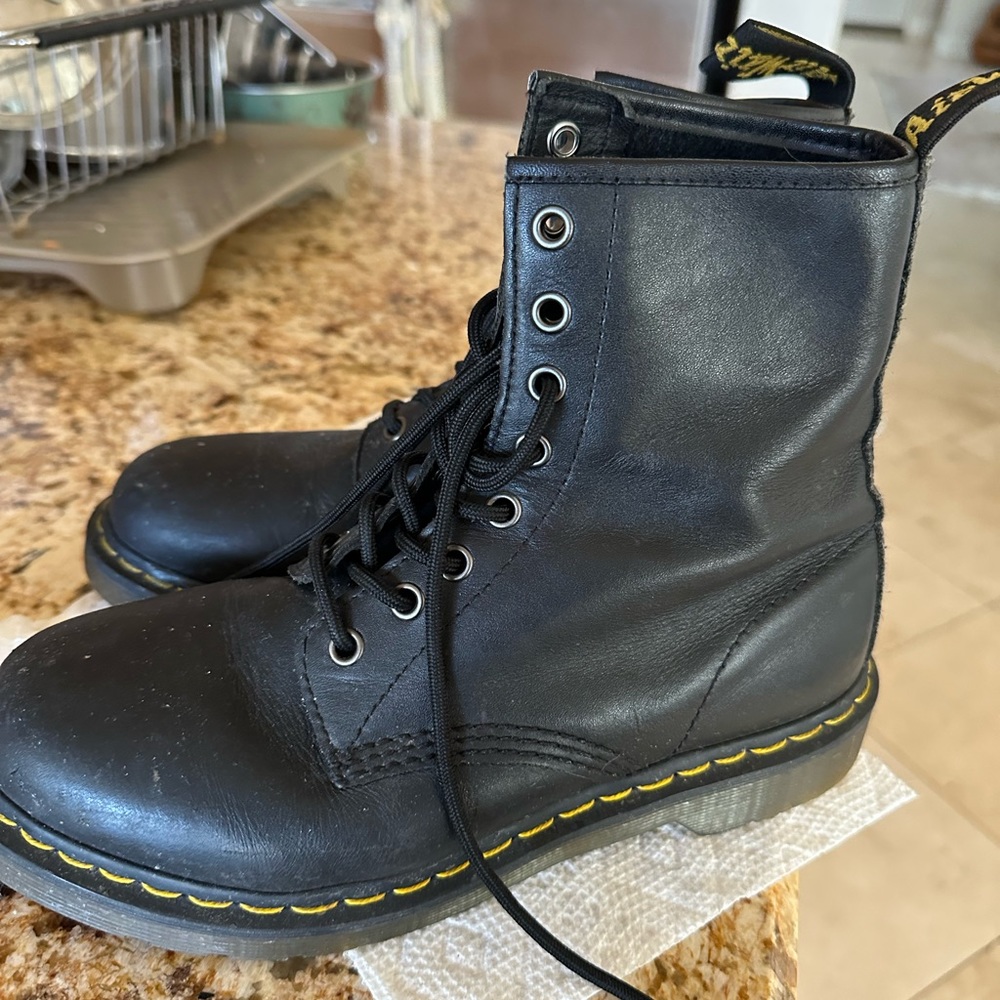 The 1460 is the original Dr. Martens 8-eye boot.